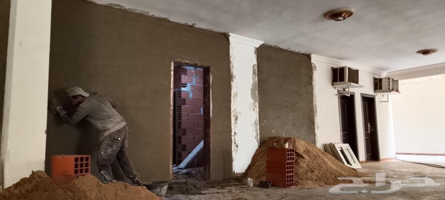 معلم بناء وبلاط وتلييس ترميم تشطيب فك بنيان تكسيرات بناء ملا64589728986625114