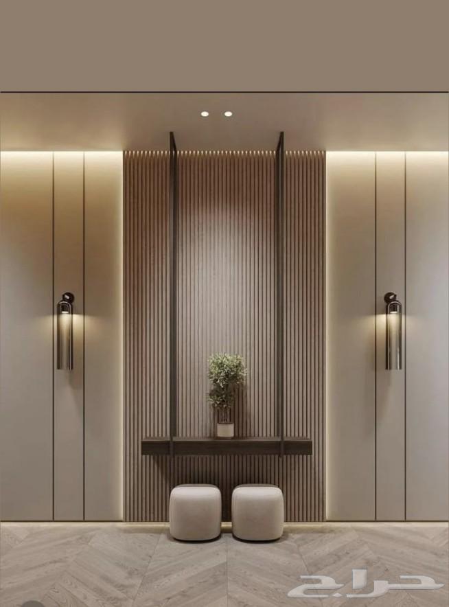 تركيب ديكورات داخليه ورق جدران شيبورد بديل رخام بارتشن باركي64594181814659113