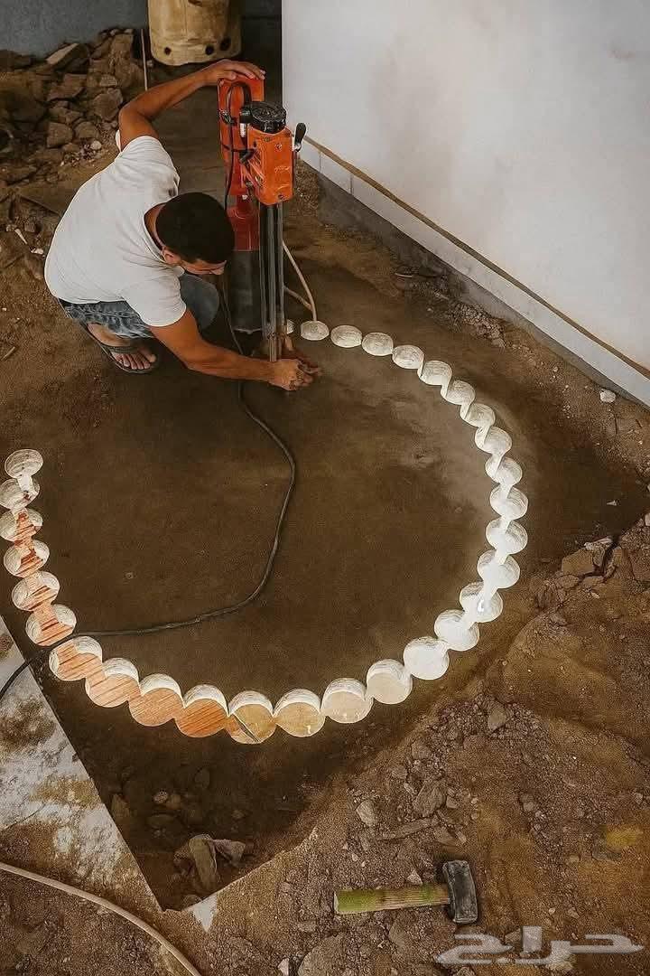 معلم تكسير وترميم وقص جدرانات وفتح الدرايش بالصاروخ اليدوي و64594099550337113