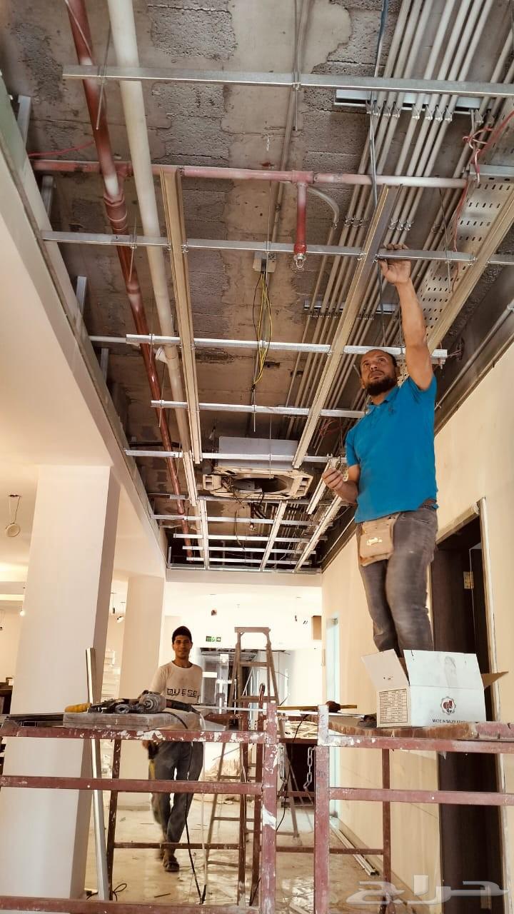 جبس بورد سيمنت بورد متر فلات 40 ريال اقل مساحه 100 متر64594069247747113