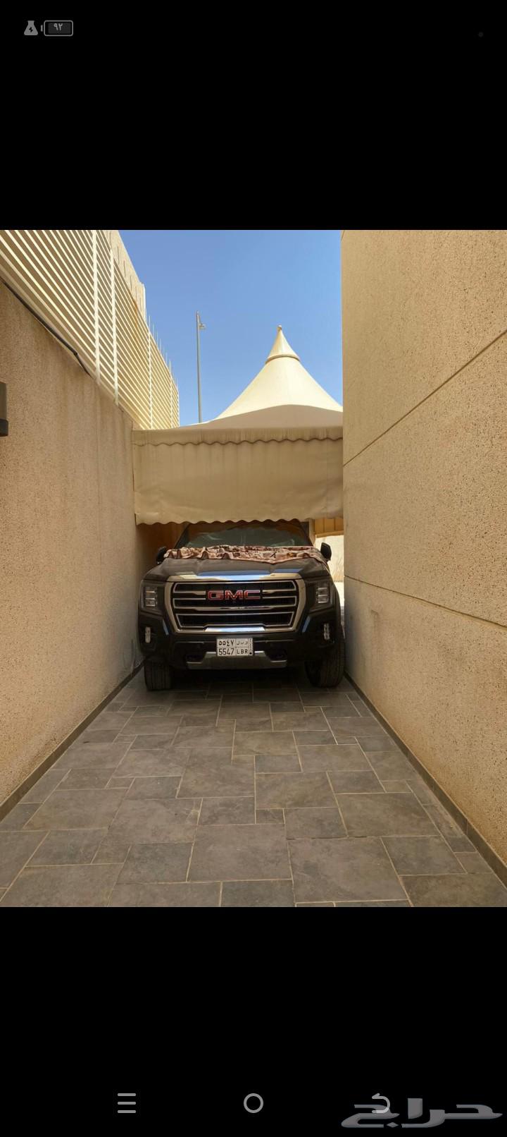 مضلات سيارات مضلات مواقف ابواب حديد ابواب المنيوم حداد الري64594148122627112