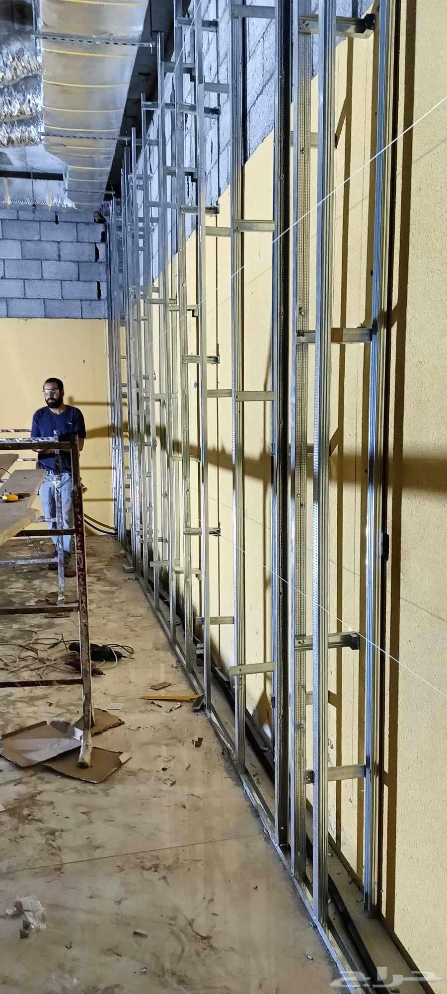 جبس بورد سيمنت بورد متر فلات 40 ريال اقل مساحه 100 متر64594069247747114