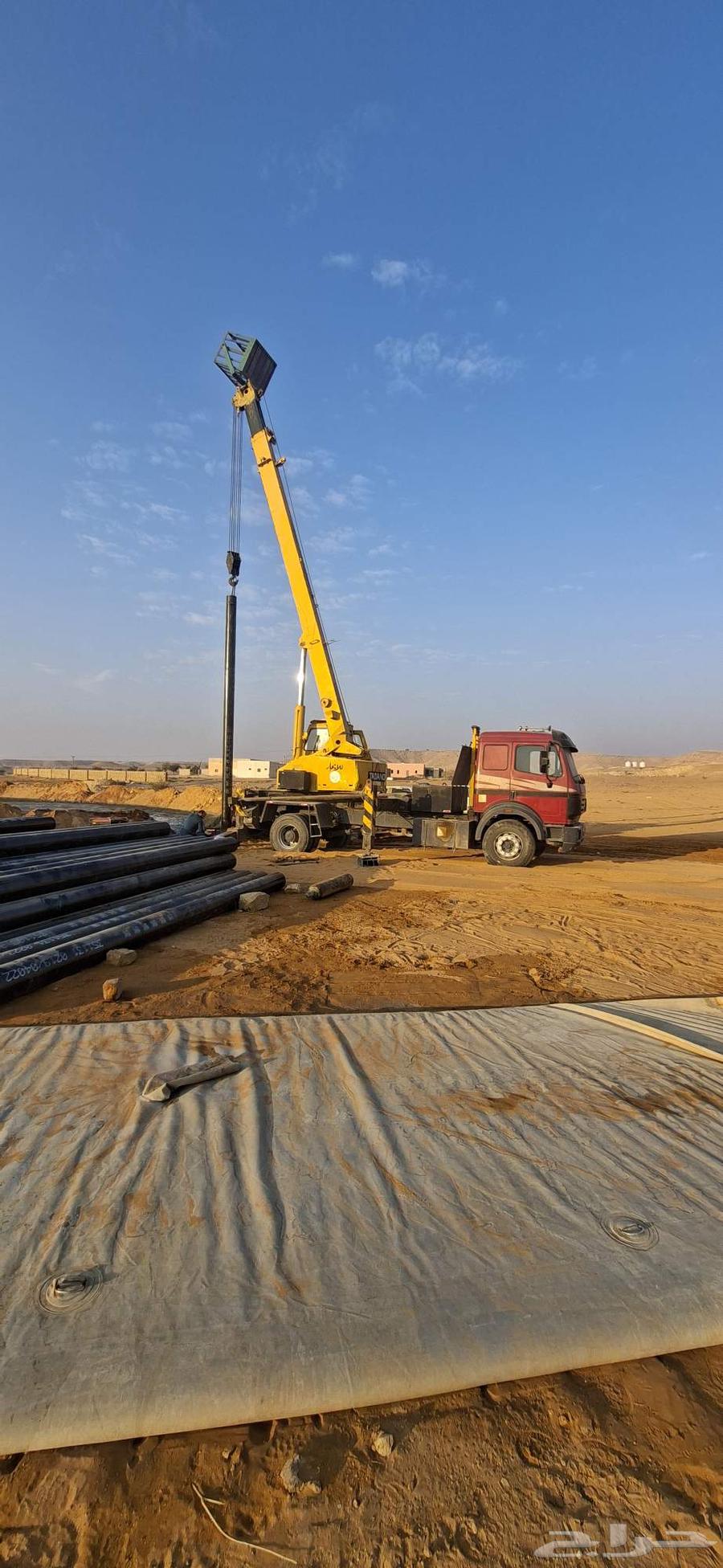 كرين 10طن تطليع وتنزيل الغطاسات ورفع وتنزيل الغرف وبركسات index