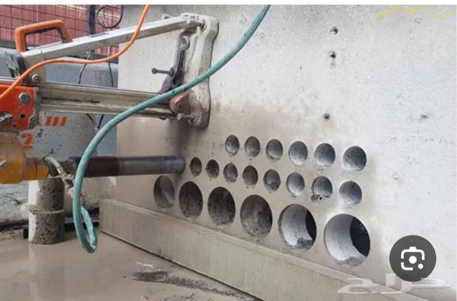 تخريم خرسانه فتحات الكور زائد قص خرسان روبلوك جميع فتحات الك64606460812802112