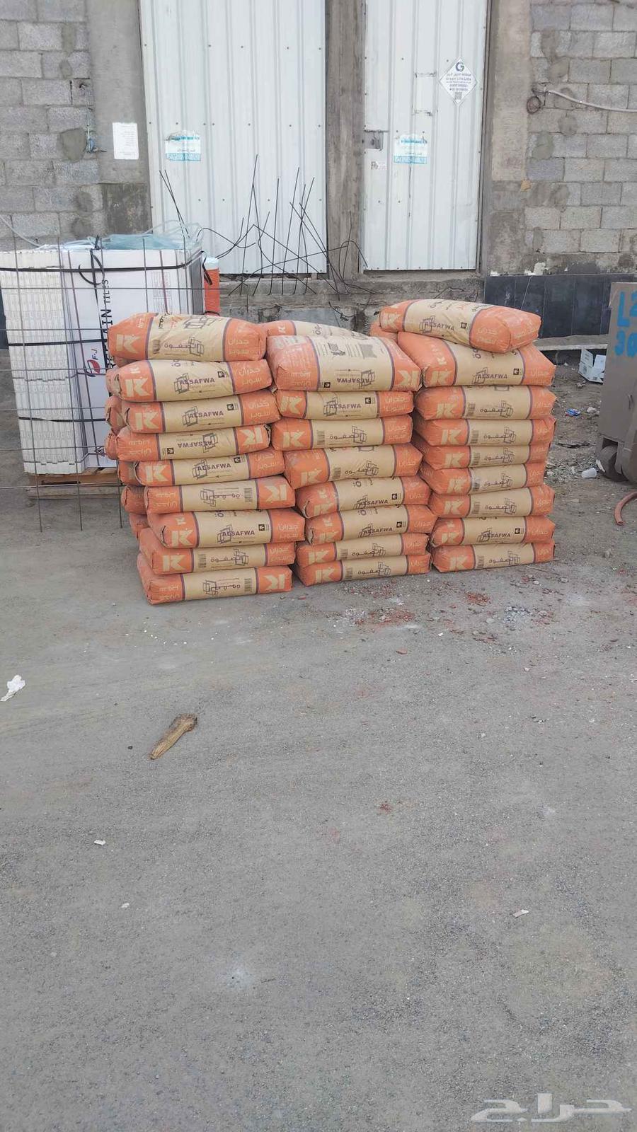 بطحاء اسمنت طوب عتب بلك اسود بلك احمر توريد مواد بناء64606446346369113