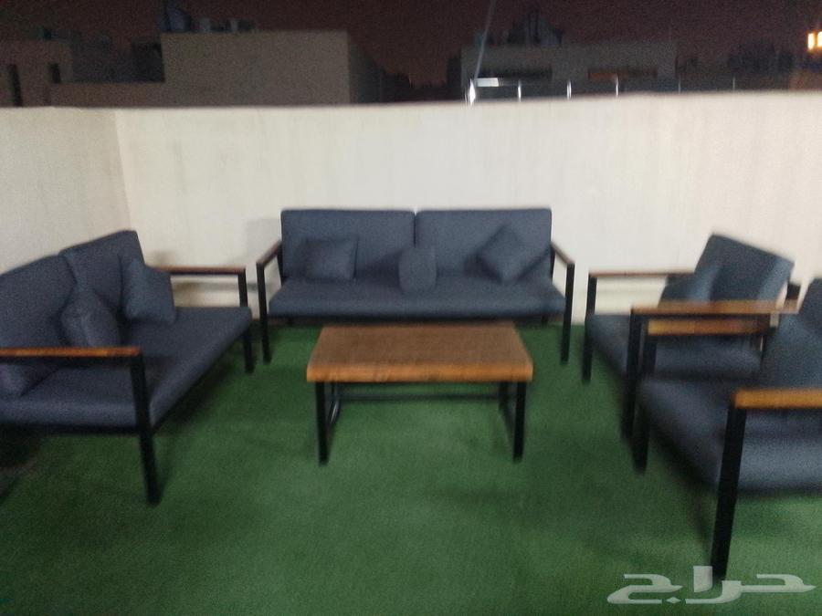 تفصيل جلسات خارجيه وكنب تنجيد كنب وستائر64606432568706110