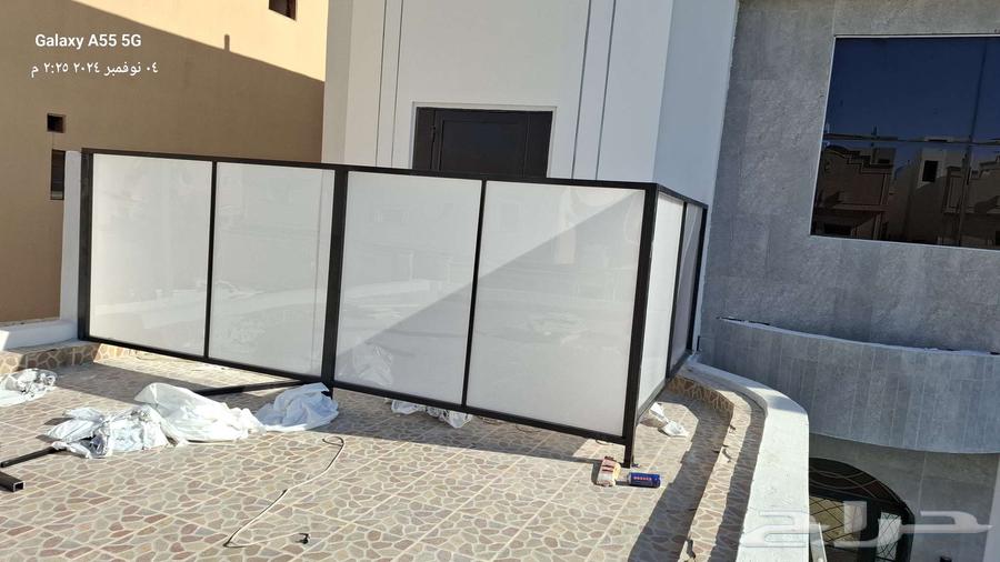 مضلات وسواتر بديل خشب وغرف سندويش بانل64606188550531114