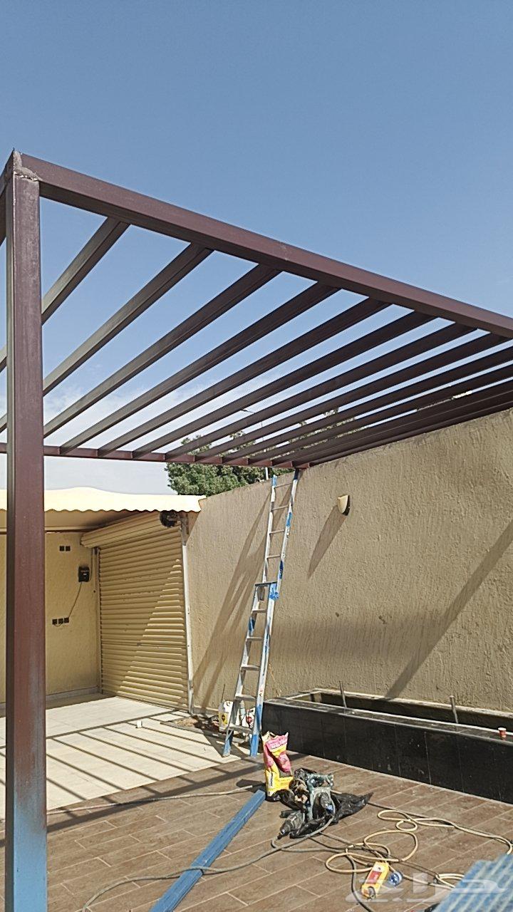 مضلات وسواتر وجلسات وجميع أعمال الحداده الرياض ابوع64613426486530113