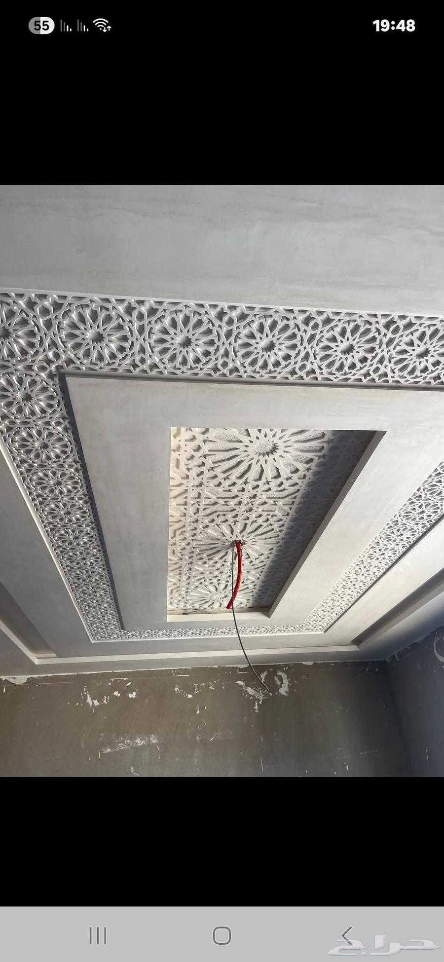 تركيب جميع ديكورات جبس مغربي64619124384386110