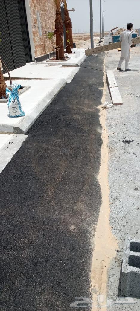 اعمال اسفلت ومخارج صرف وتركيب انتر لوك64619124391555114