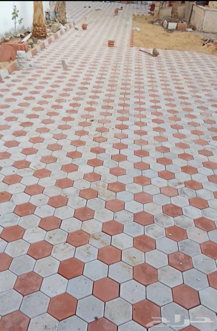 مبلط انترلوك وبلدوره و سرميك   تسليم استشاري تسلم م64613496249603114