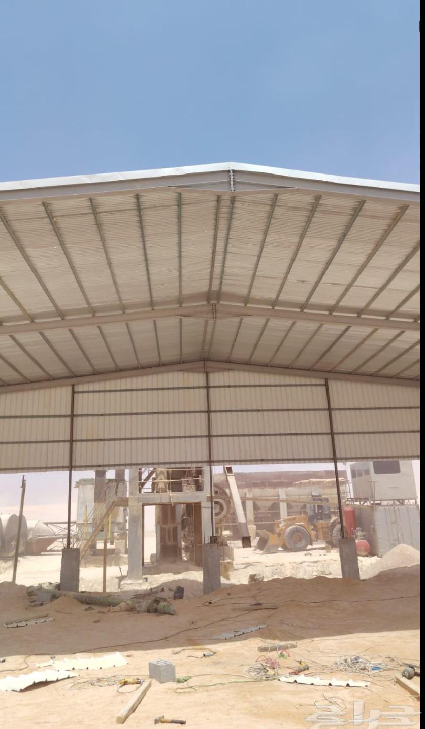 مظلات سواتر هناجر برجولات سقف بنل مواقف سيارات جميع الحداده64618890052737111