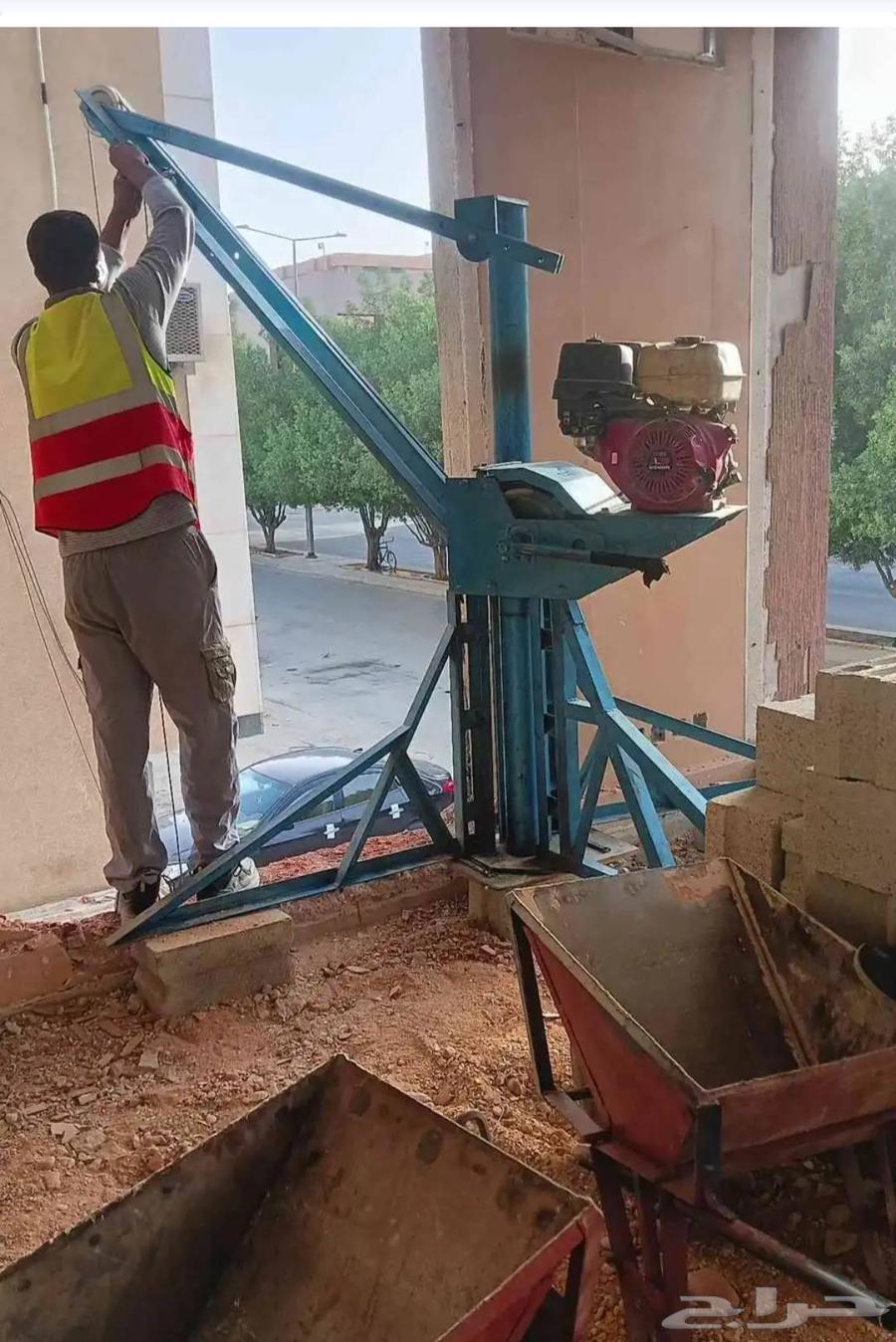 ونش رفع مواد البناء بلدي بنزين64625572296578111