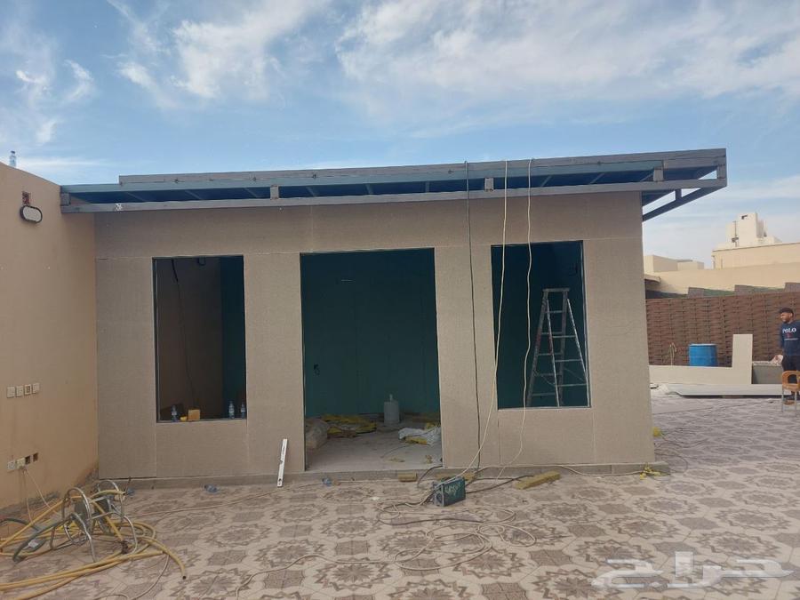 معلم اسمنت بورد وصندوش بنل وبناء ملاحق64625601571457110