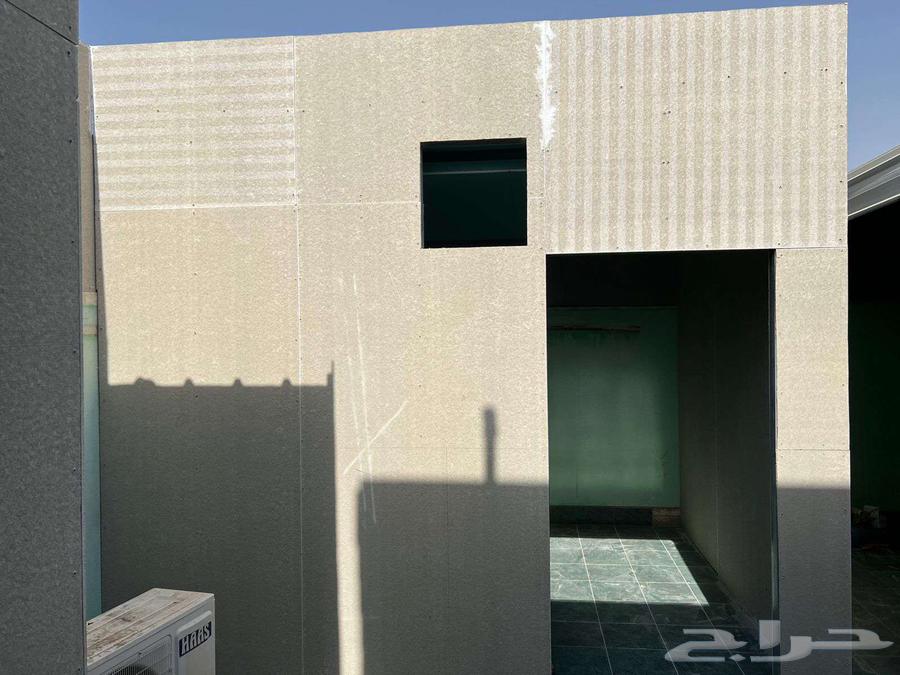 معلم اسمنت بورد وصندوش بنل وبناء ملاحق64625601571457111