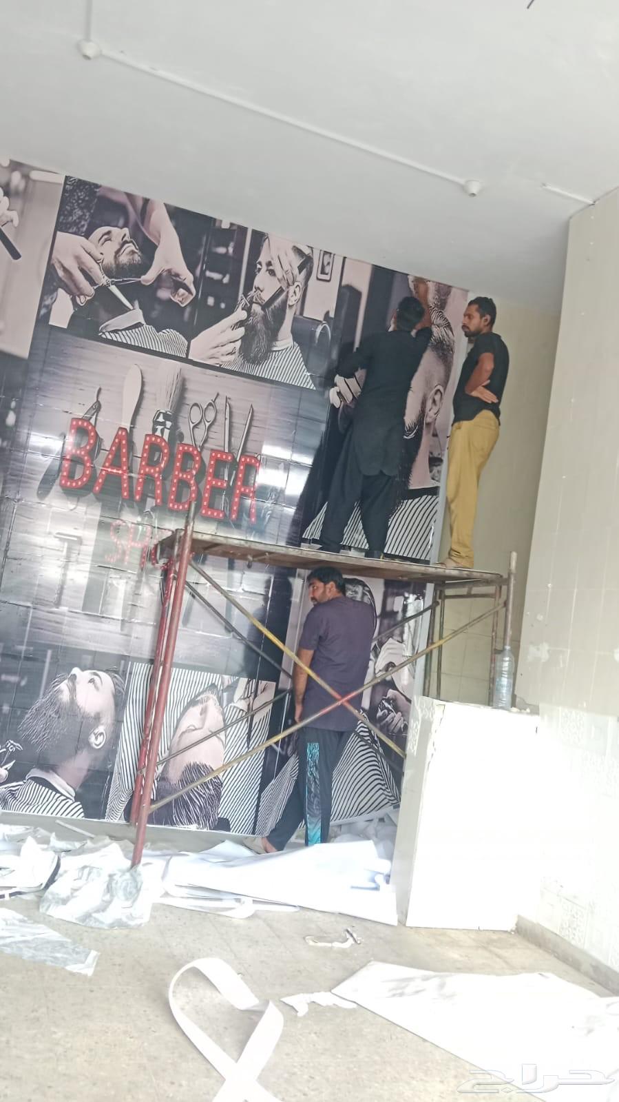 خطاط لوحات تركيب كلادينج وصيانة لوحات محلات تجاربه64625613885314111