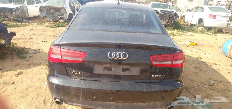 اودي 2013 4سلندر a6 بيع قطع غيار فقط63413008931203111
