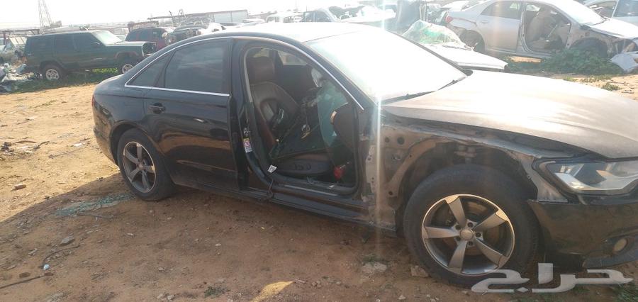 اودي 2013 4سلندر a6 بيع قطع غيار فقط63413008931203114