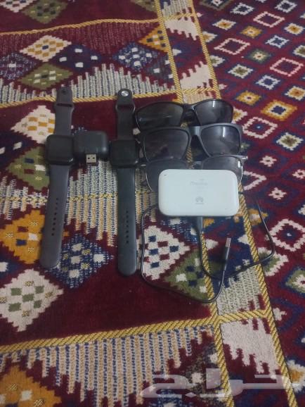 ساعتين الكترونيه مع الشاحن شبكه متنقله مع الشاحن ثلاث نظارات63230934962563111