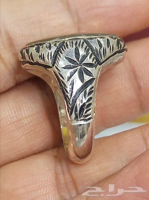 A yellow Yemeni agate ring63222060260355113