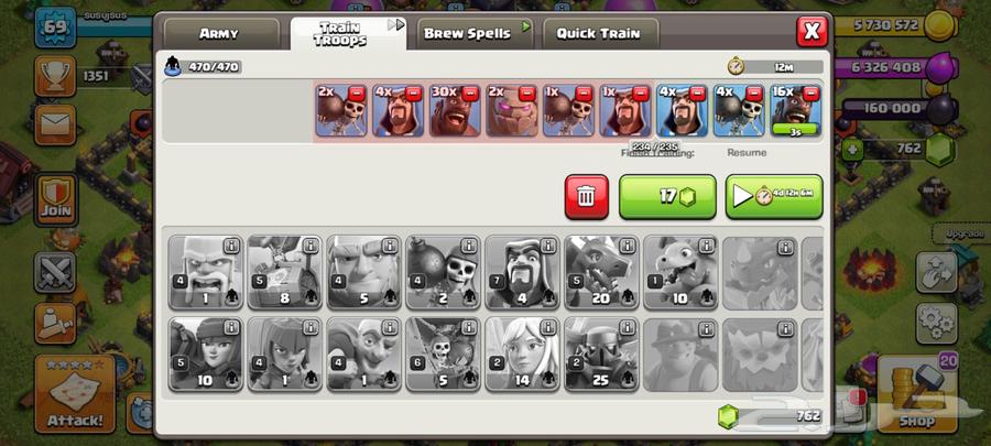 Clash of Clans account - and Clash Royale account63528025188099111
