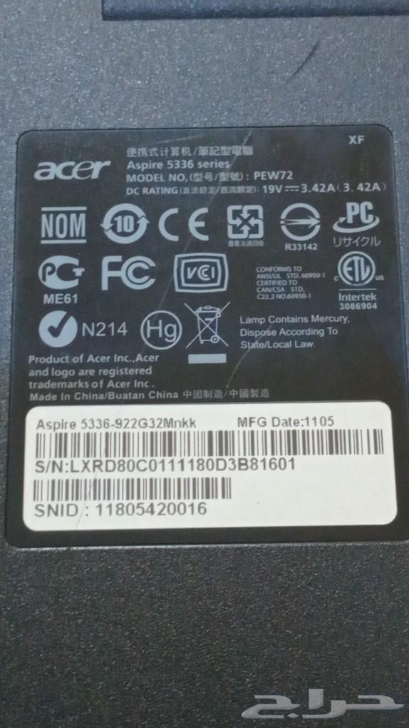 لابتوب ايسر acer نظيف63220036495234114