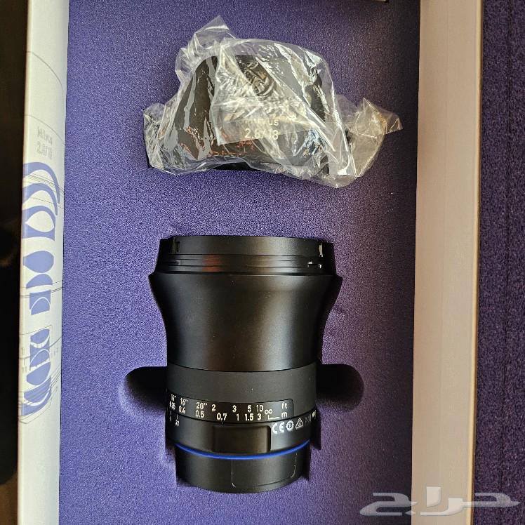 عدسة ZEISS Milvus 2.8 18 ZE-mount جديدة63220528160899112