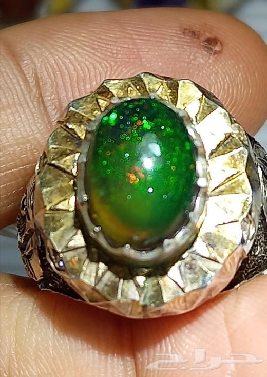 African opal ring full of fire63218038301954114