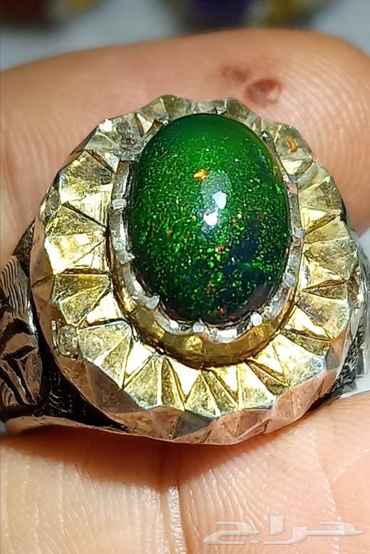 African opal ring full of fire63218038301954113