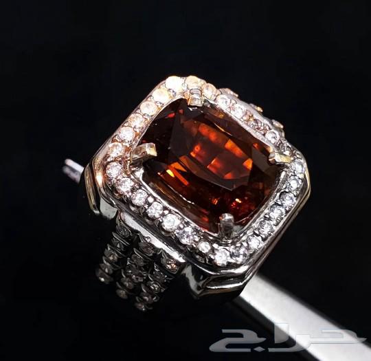 Luxury natural tourmaline ring63218520750465112