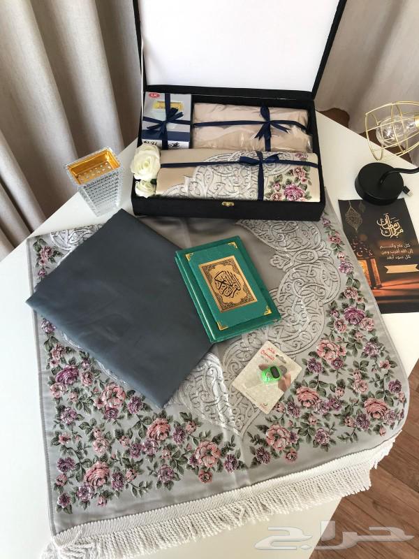اهدي من تحب اطقم صلاة سجاده ولبس صلاه ومصحف مع طباعة الاسم63218016509185114
