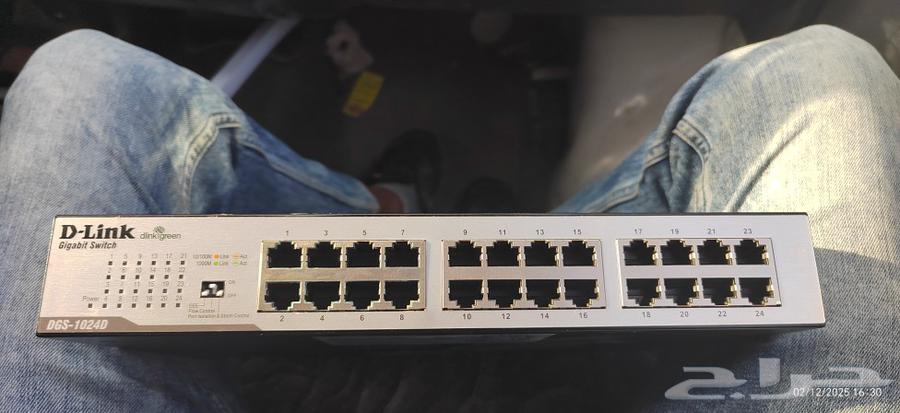 24 port gigabit switch  Dlink  Not used  brand new.63221073902722114