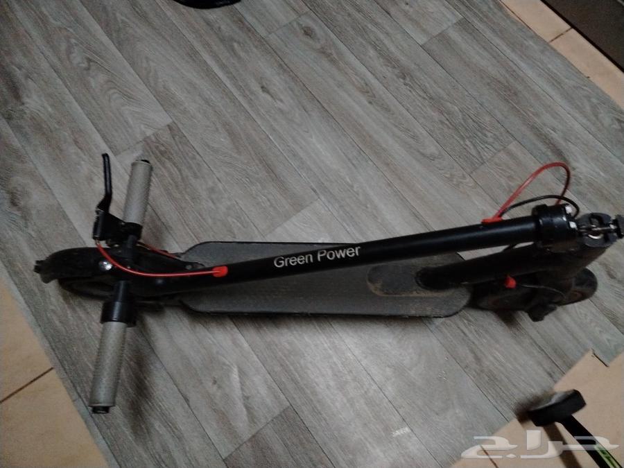 Green Power electric scooter, speed 47, used for 6 months, charger available632146463344671127