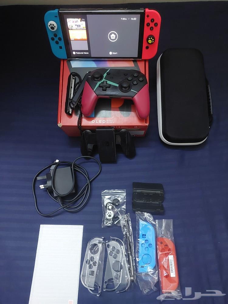 جهاز نينتندو سويتش اوليد للبيع63214646147073111