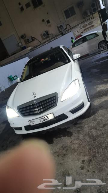 مرسيدس s500 موديل 2007 ابيض للسوم63324088448386111