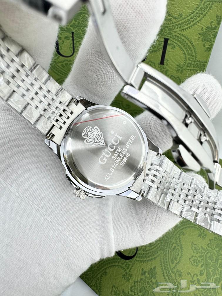 GUCCI غوتشي رجالي موديل مميز حركه بطاريه مكينه ياباني63210075911170112