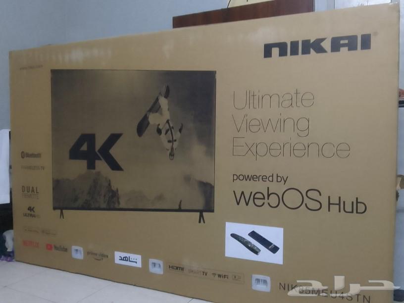 85-inch Nikai smart LED TV, new in carton632111381918731129
