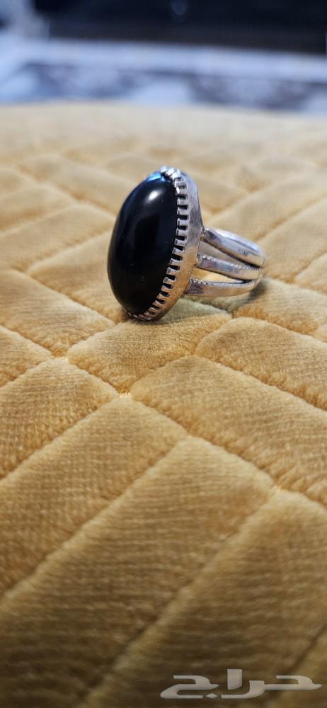 Obsidian ring, volcanic stone63208118646786112