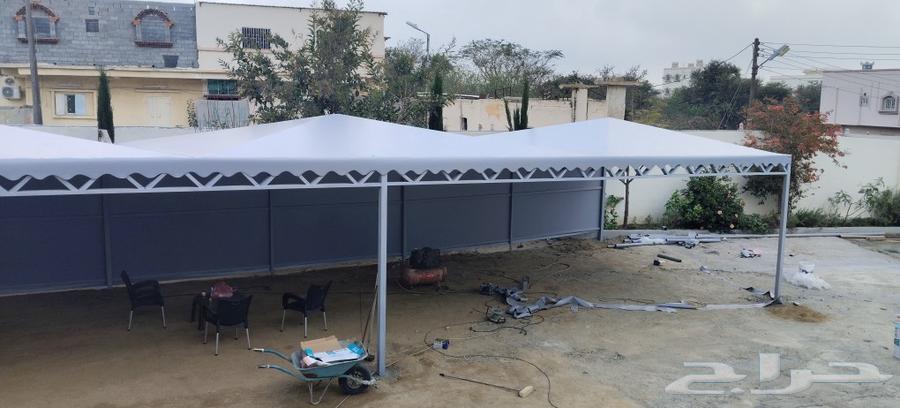 Tents and shelters, Excellence Point Contracting Company. There is deferred payment.63009056545283111