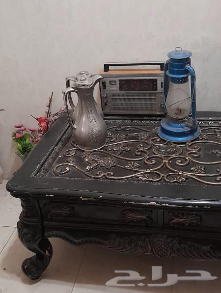 A table, radio, lantern, and two doors, all used, for sale632066144503071110