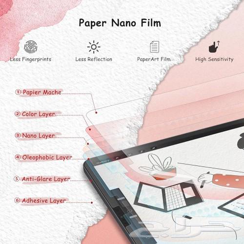 iPad 10.2 inch screen protector (paper-like texture) - anti-glare, easy to install63206115817730114