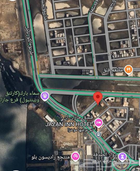 ارض تجارية مطله على شارع الكورنيش630152097749771122