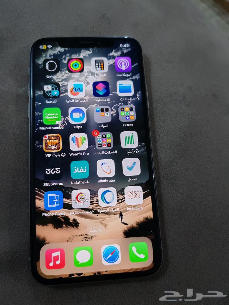 iPhone X face fingerprint not working, battery at 55%, needs replacement, the rest is fine63204545841281112