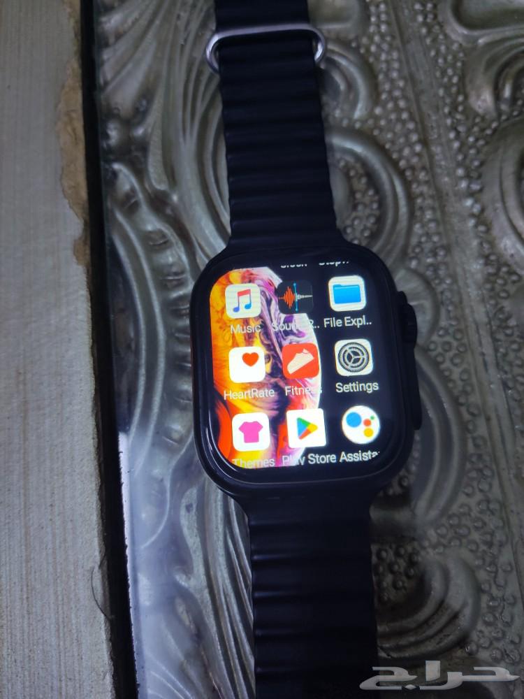 ساعه شبيها ابل موجود عليها كل شي سناب و يوتيوب جوجل بلاي63519715711107114