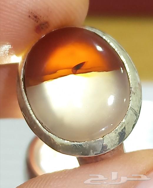 Yemeni agate ring63198342365826112