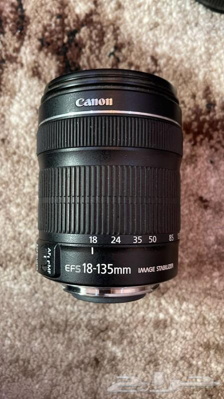 عدسة كانون بتكبير قياسي 18-135 ملم EF-S f 3.5-5.6 IS STM63006503459458110