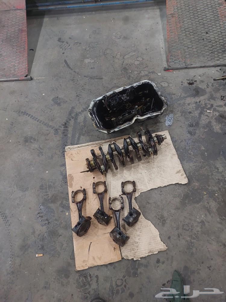 قطع مكين مازدا طرمبة زيت عمود كرنك اسندار اربعه اذرعه مكينه63301197815810111