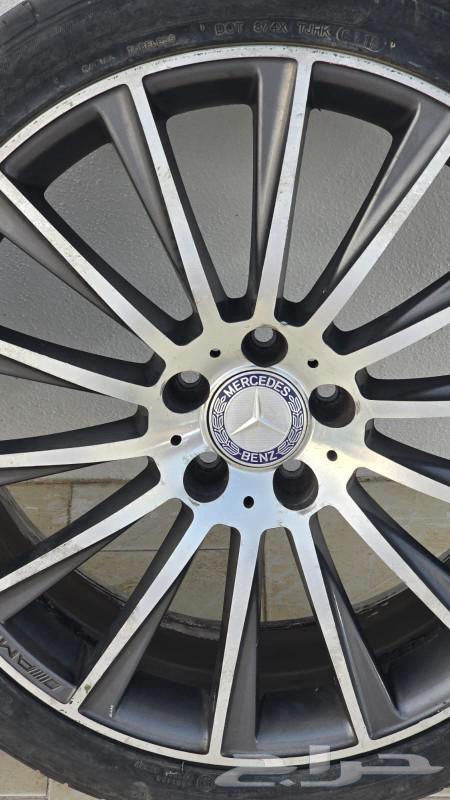 20-inch AMG Mercedes rims and tires set63298599788931112