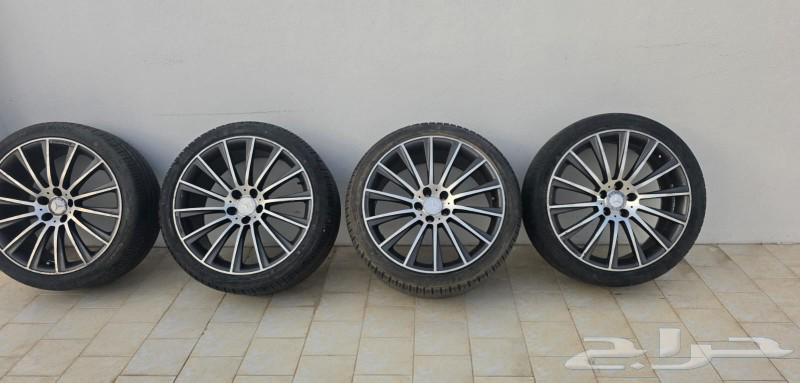 20-inch AMG Mercedes rims and tires set63298599788931113