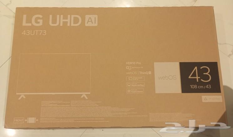 For Sale  LG UHD AI 43 Brand New  Seal Pack Brand  LG63185964266115111
